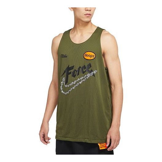 

Джерси Men's Nike Sports Creative Printing Running Basketball Jersey/Vest Green