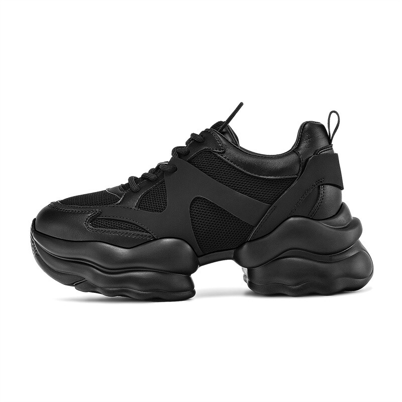 

Кроссовки DAPHNE Chunky Sneakers Women's Low-Top, Черный, Кроссовки DAPHNE Chunky Sneakers Women's Low-Top