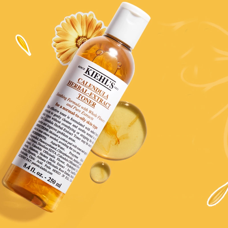 Kiehl's Keyanshi тонер-лосьон Marigold набор для ухода за кожей увлажняющий и питающий 250мл+60мл — фото 3