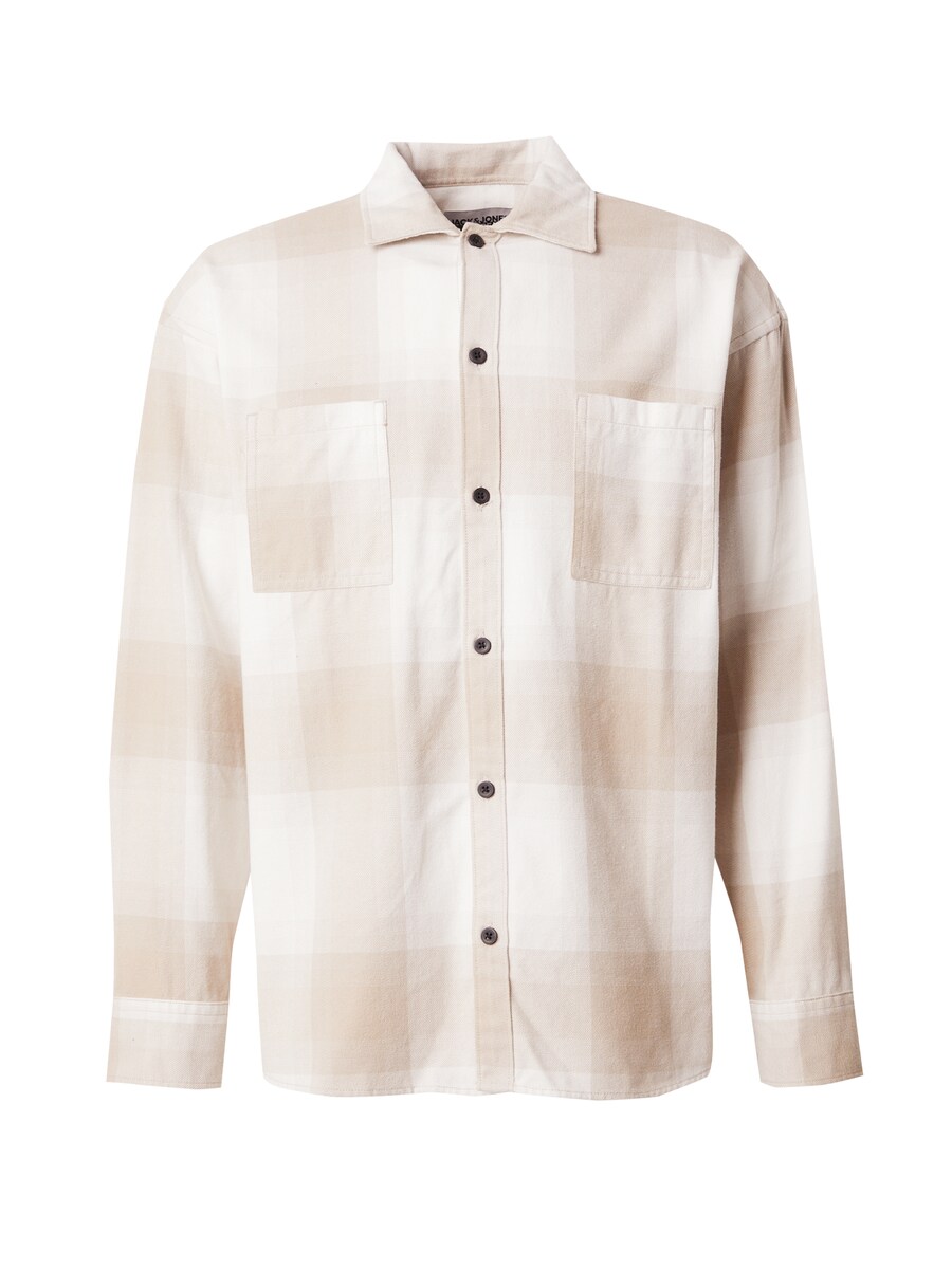

Удобная рубашка на пуговицах JACK & JONES JCOREFLEX DARREN, цвет Kitt/White