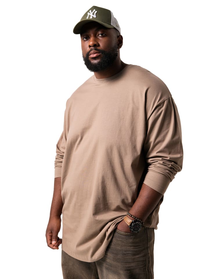 

STHUGE Футболка с коротким рукавом светло-коричневого цвета, Коричневый, STHUGE Футболка с коротким рукавом светло-коричневого цвета