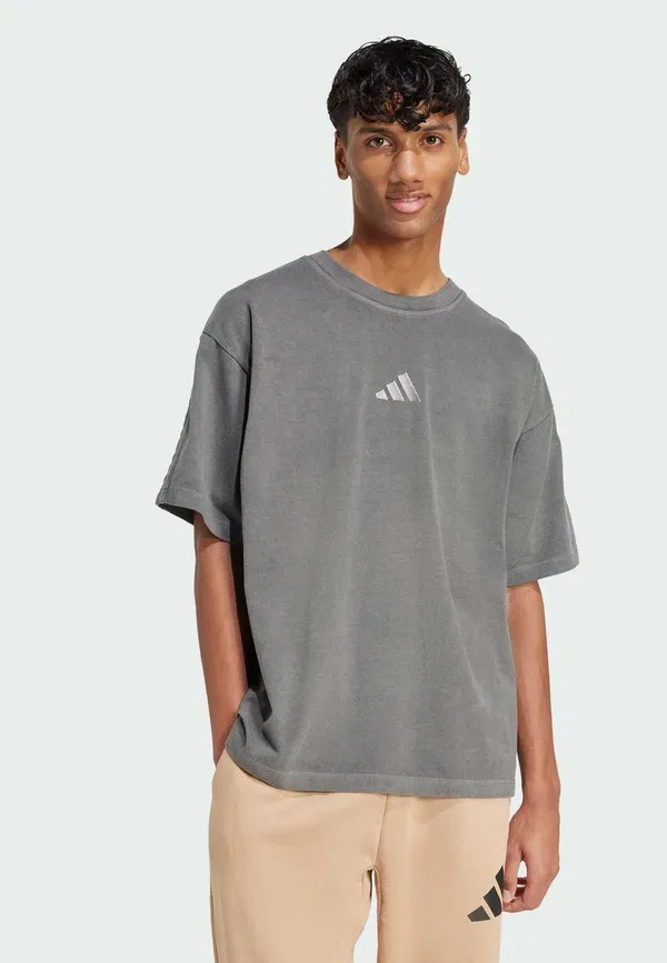 Футболка Adidas Sportswear All szn washed basic t-shirt, черный