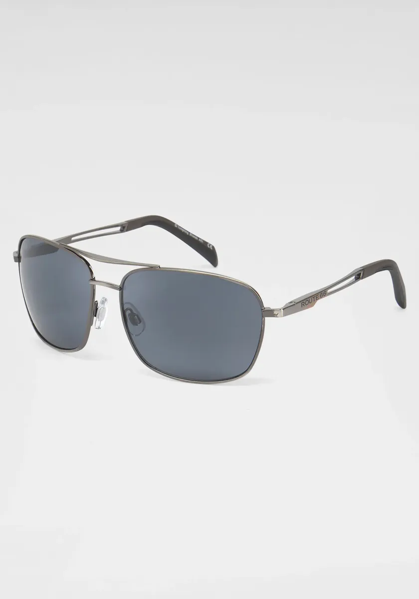 

Солнцезащитные очки ROUTE 66 Feel the Freedom Eyewear, серебристый