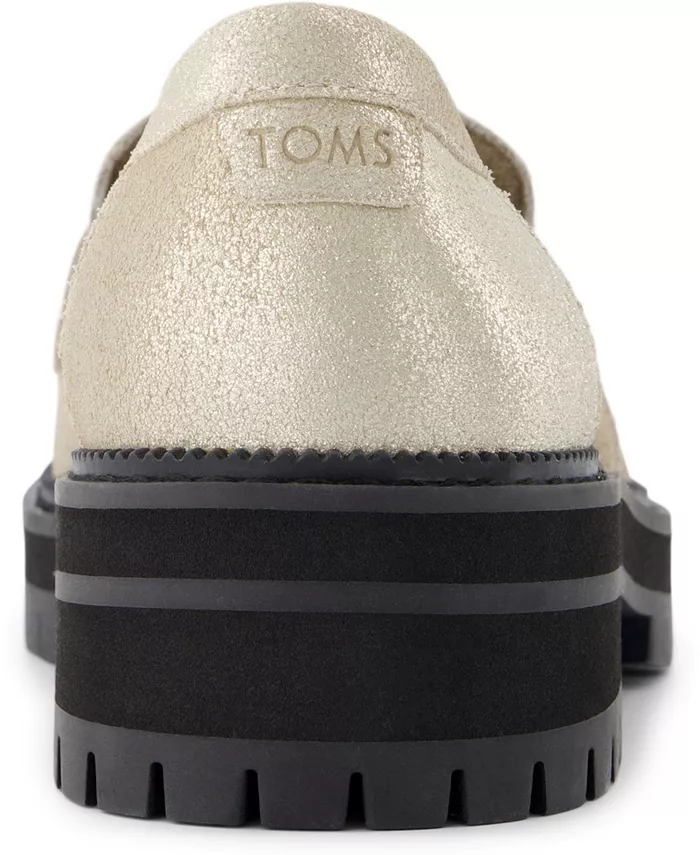Женские лоферы Cara на массивной подошве TOMS, коричневый — фото 3