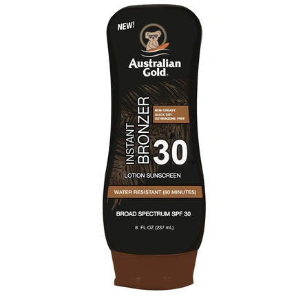 

Солнцезащитный лосьон с бронзатором Spf 30 - 237 мл Australian Gold