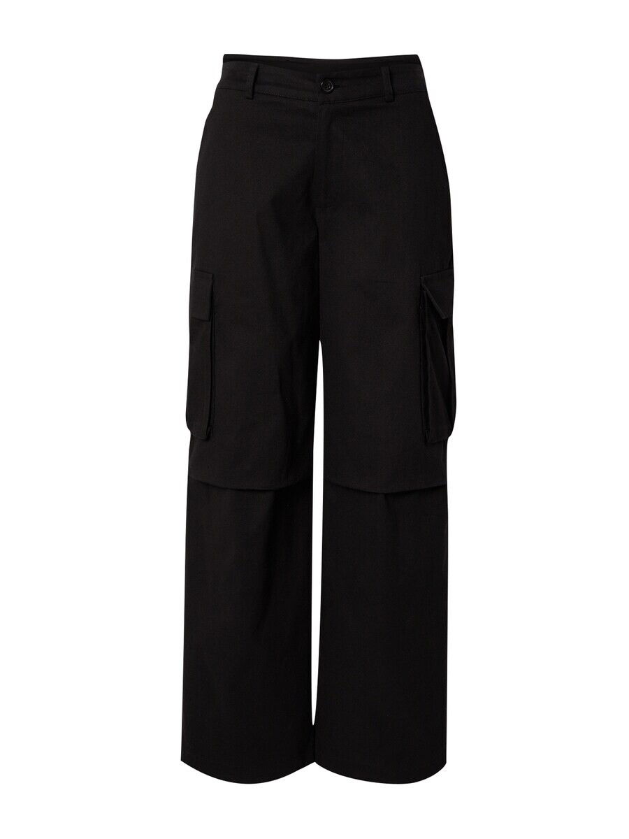 

Брюки-карго LENI KLUM x ABOUT YOU Loose fit Cargo Pants Leona, черный
