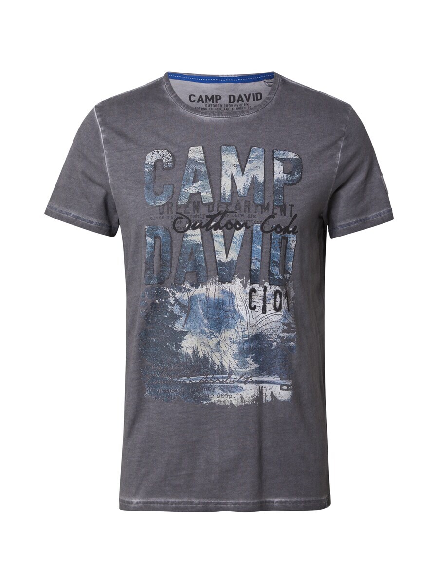 

Классическая футболка CAMP DAVID Shirt, серый