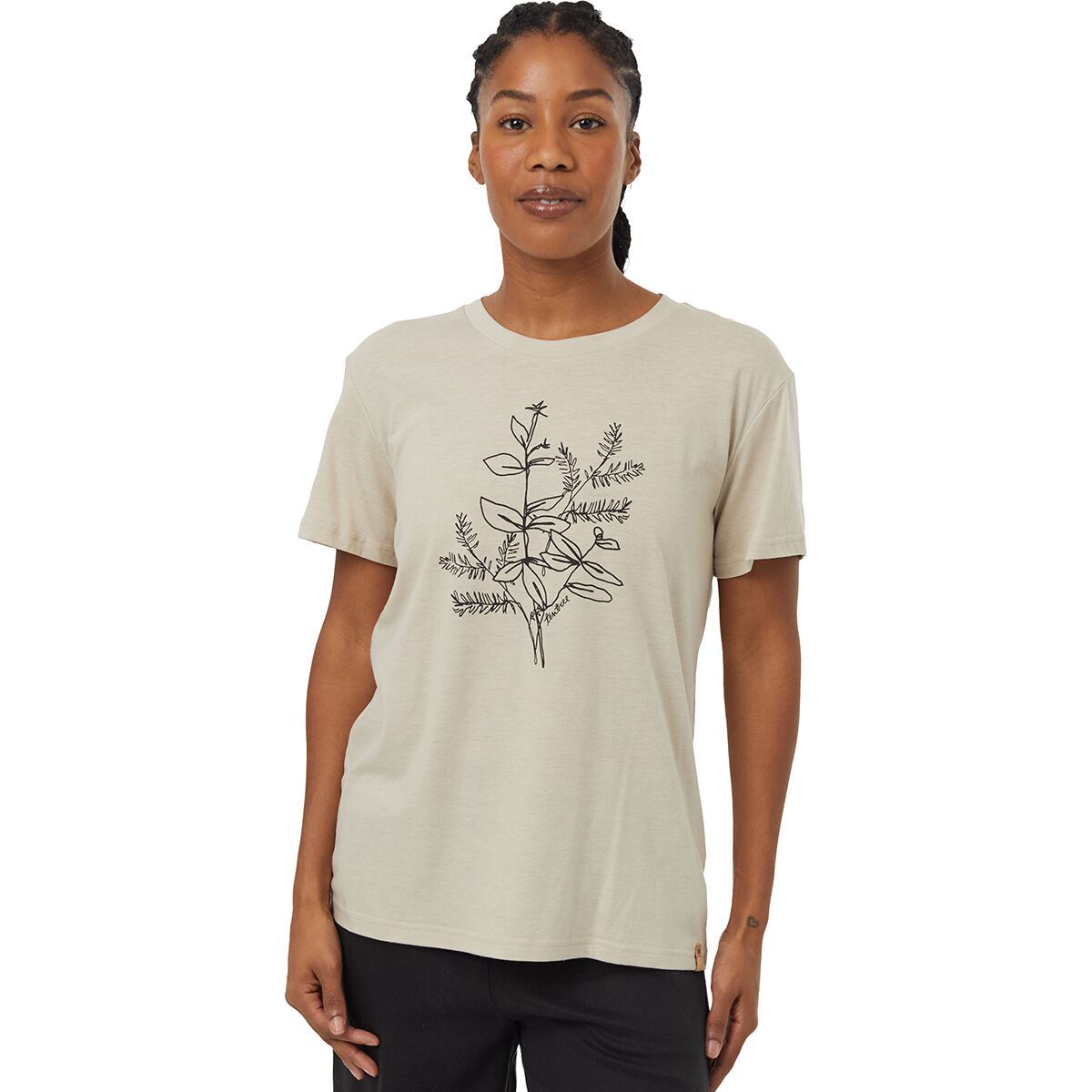 

Футболка Autumn Flora Tentree, мультиколор