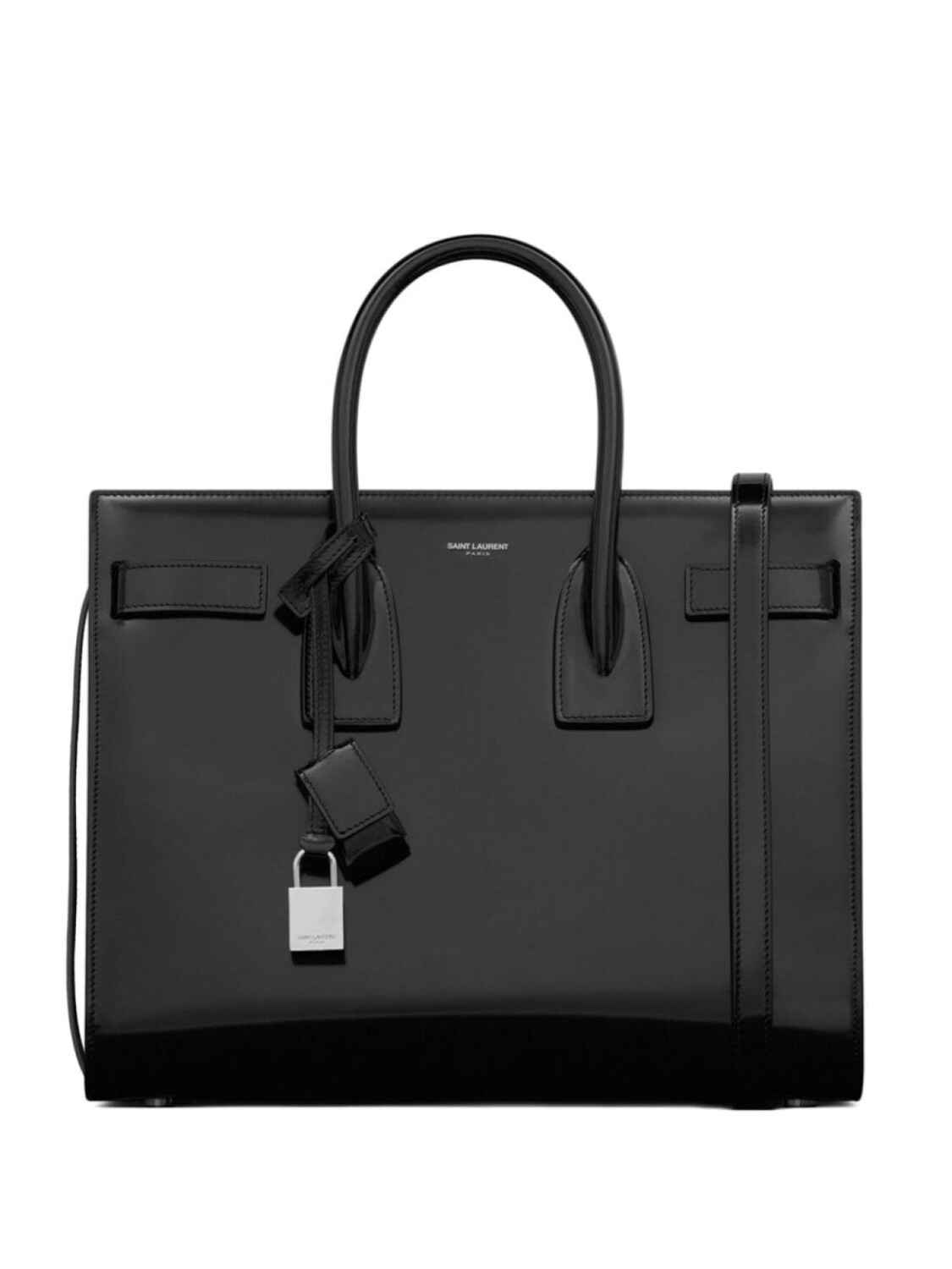 

Маленькая сумка-тоут Saint Laurent Sac de Jour, черный