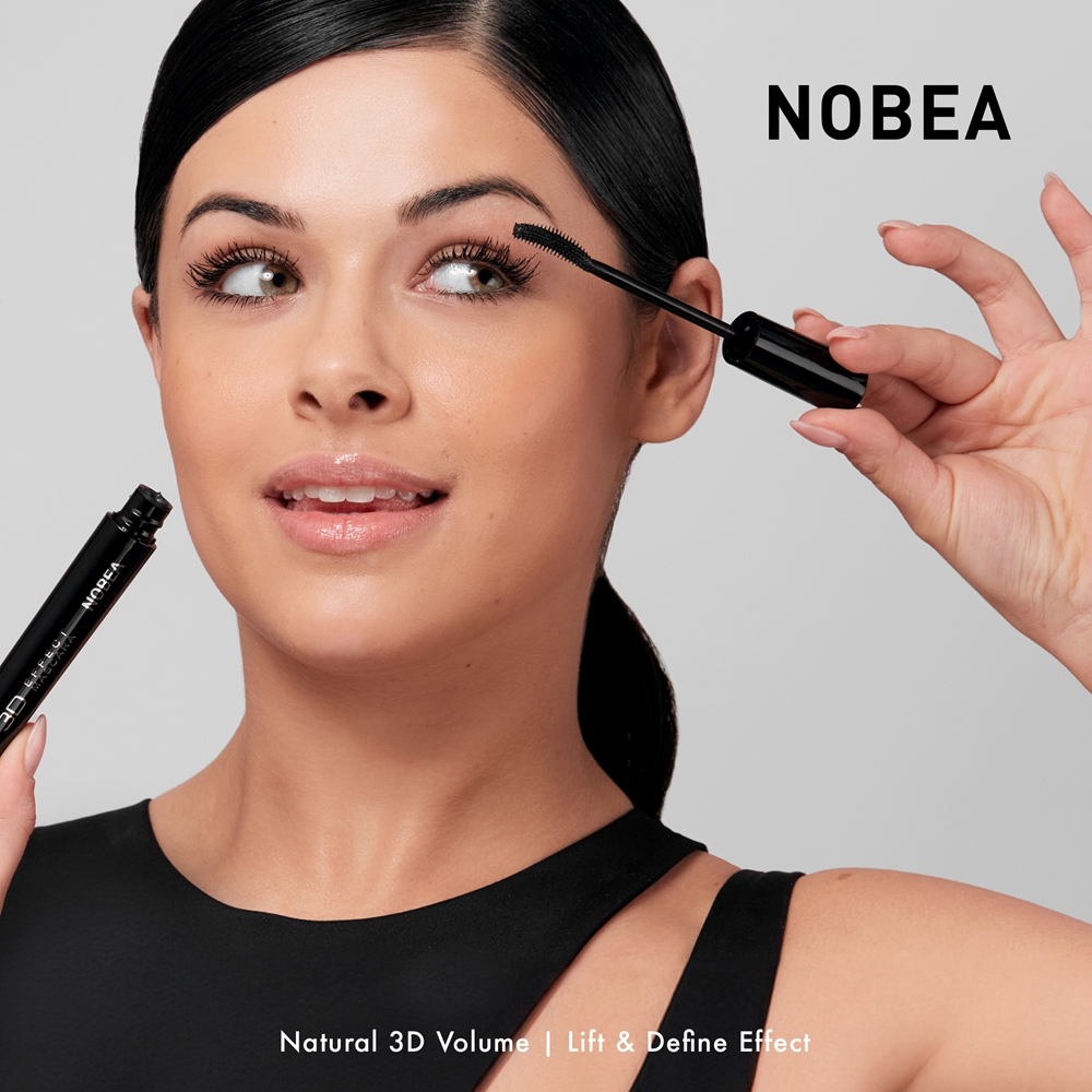 Тушь для ресниц с праздничным 3D-эффектом Nobea, atspalvis 001 black 8 мл — фото 3