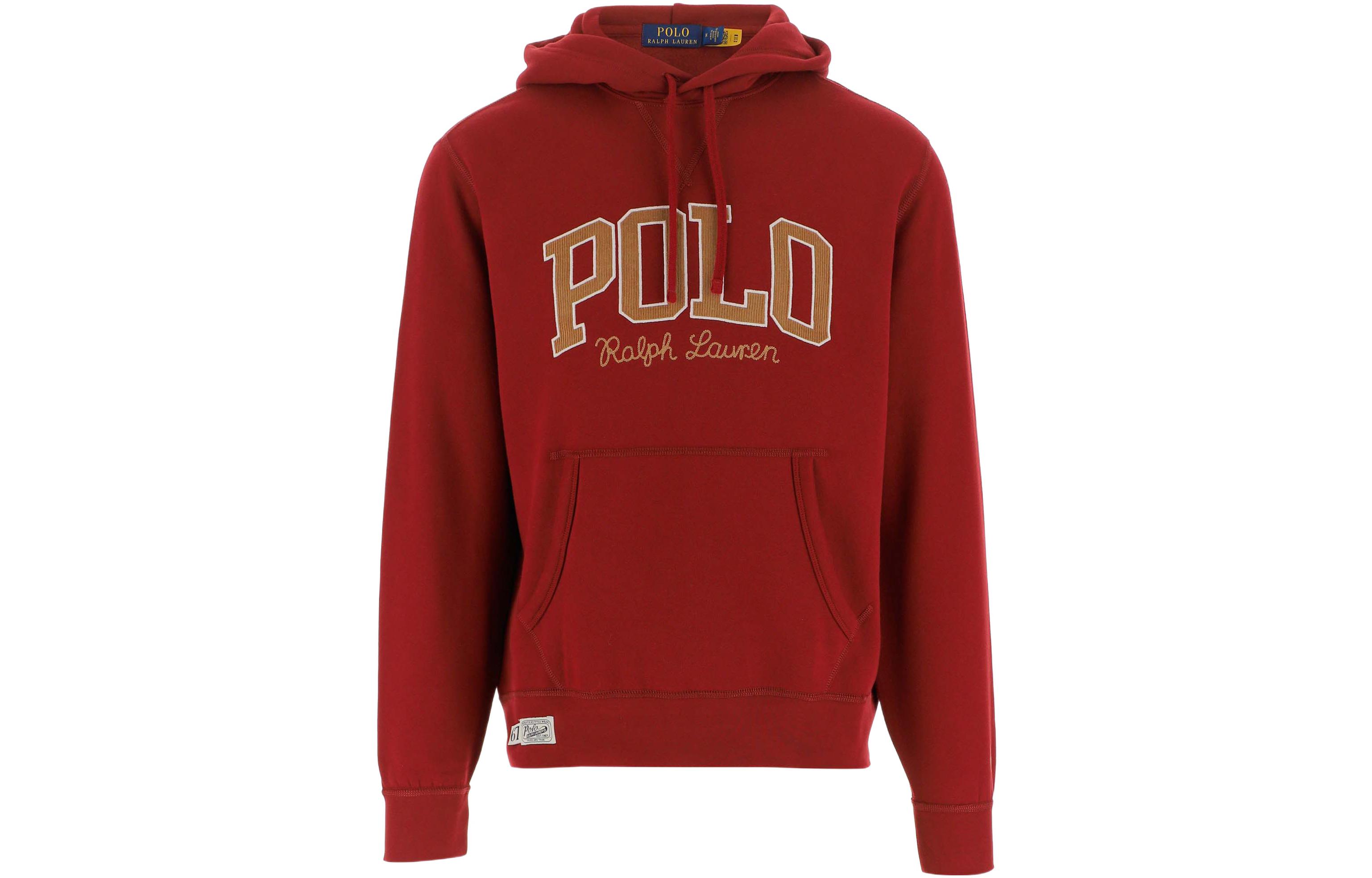 Polo Ralph Lauren Свитшот мужская красная — фото 3