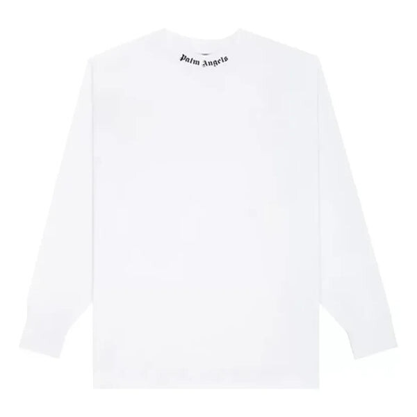 

Футболка ss21 classic logo over long-sleeve t-shirt 'white black' Palm Angels, белый