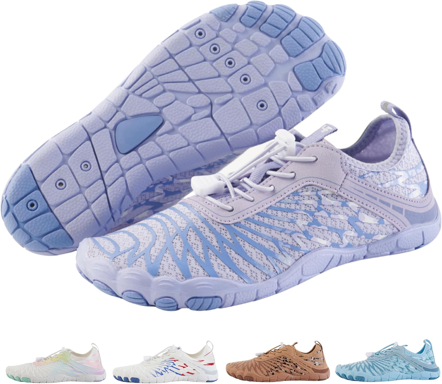 

Треккинговая обувь HF Signature, здоровая и нескользящая, дышащие кроссовки, гибкая легкая обувь для ежедневной носки, унисекс Hike Footwear, Lavender