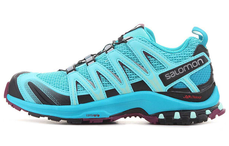

Кроссовки женские XA Pro 3D V9 Hiking с низким верхом, синие Salomon