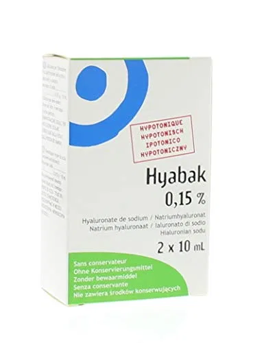 Глазные капли Hyabak Duo Pack (2 шт.) от Hyabak Hyabak