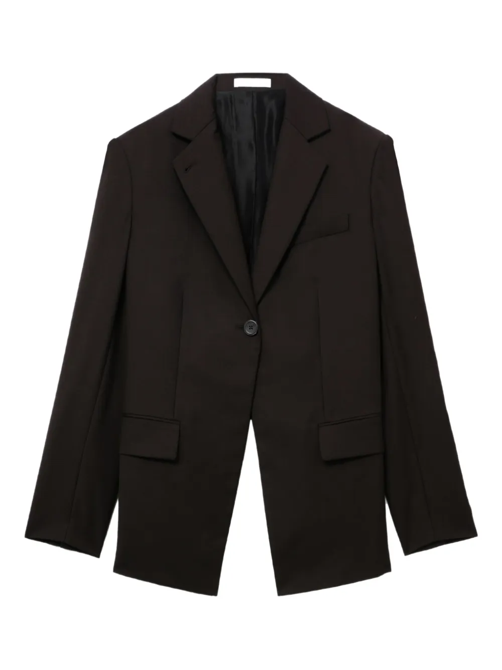 

Блейзер на пуговице Helmut Lang, коричневый