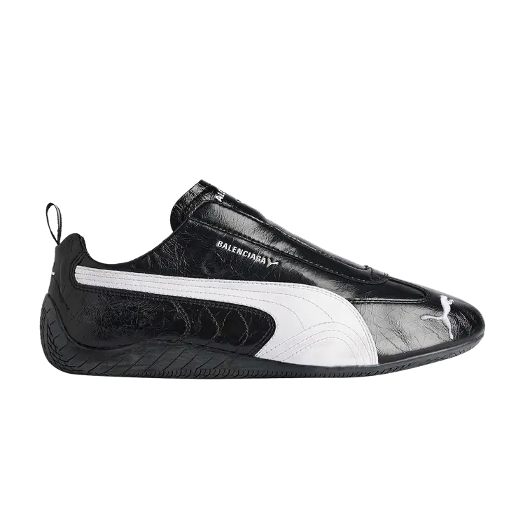 

Кроссовки Balenciaga Balenciaga x Speedcat Leather 'Black White', черный
