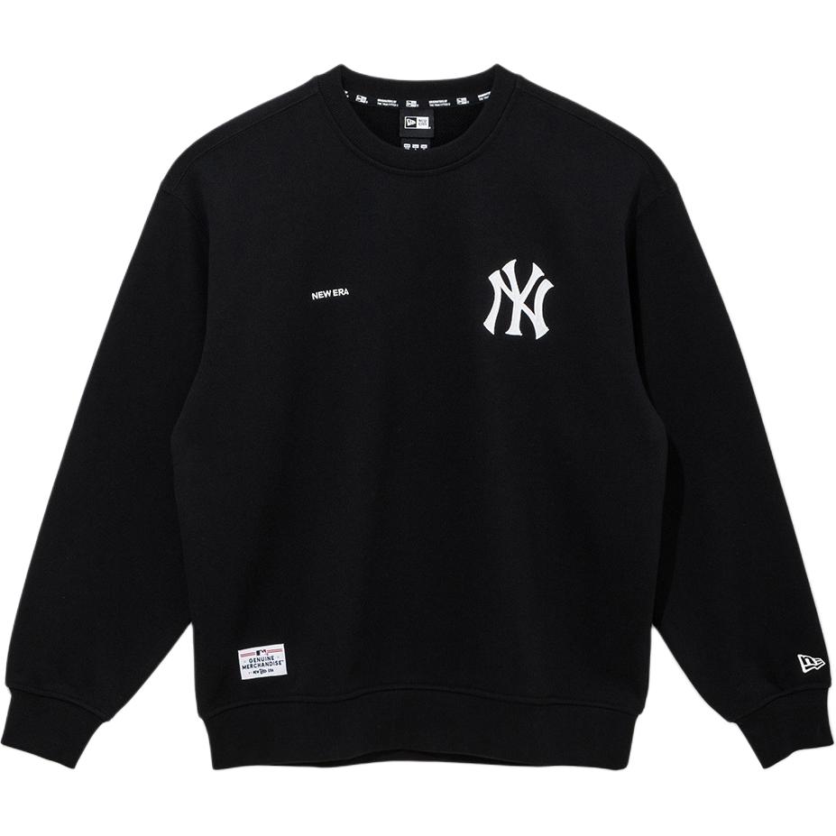 

Свитшот FW25 в корейском стиле для мужчин New Era, черный