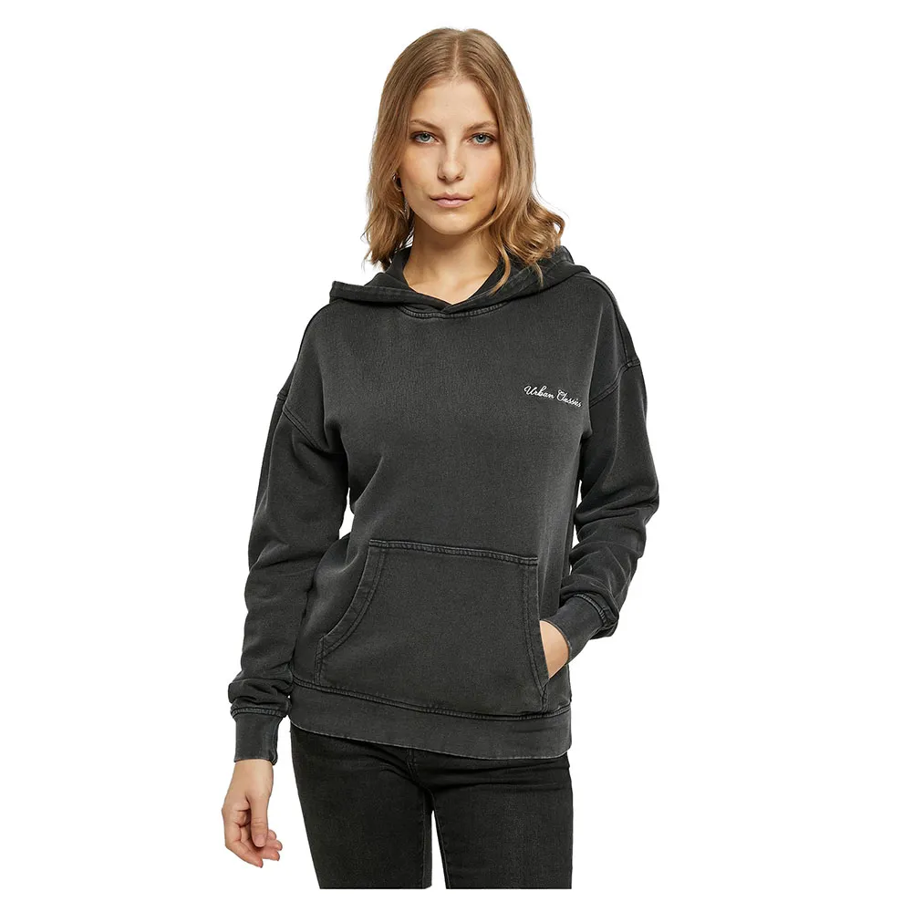 

Худи Urban Classics Small Embroidery Terry, черный