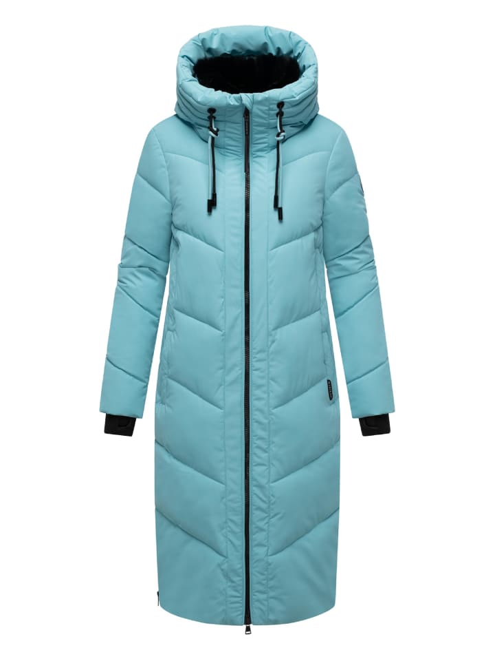 

Стеганое пальто Nadaree XVI небесно-голубого цвета Marikoo