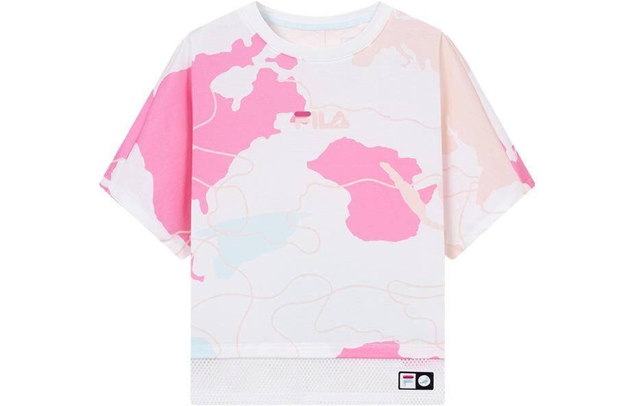 

Детская футболка ФИЛА FILA, цвет Allover Print
