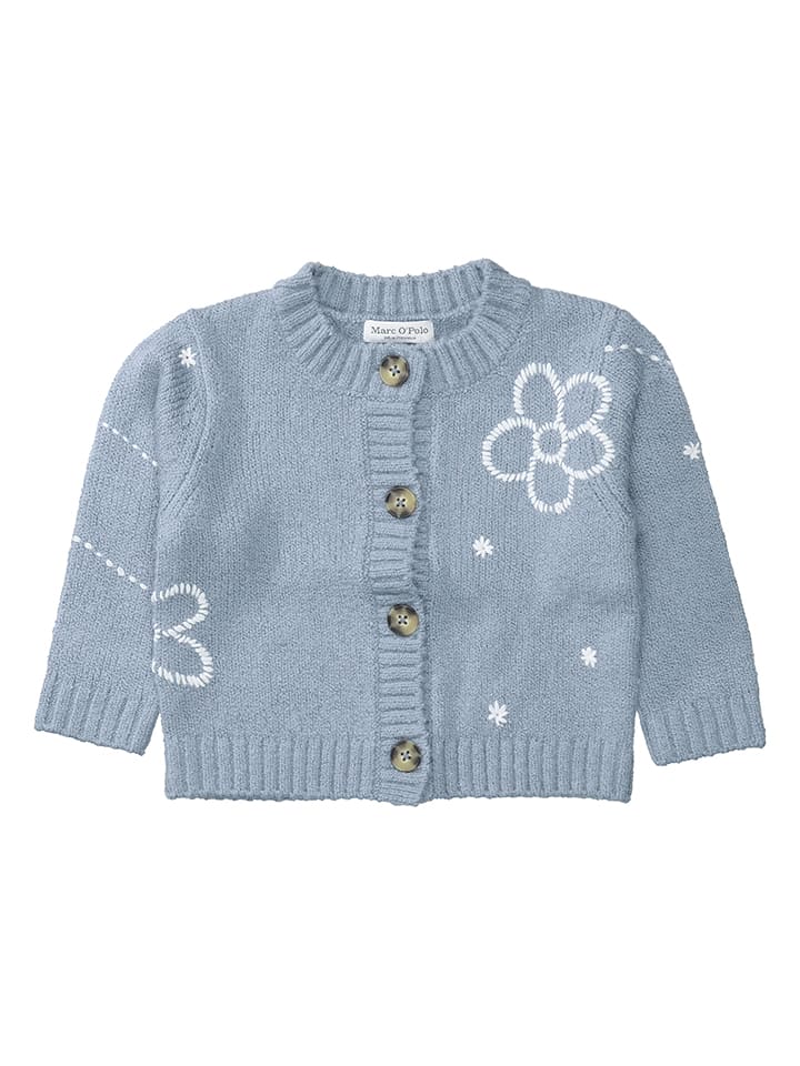 

Кардиган Marc O'Polo Junior, светло-синий