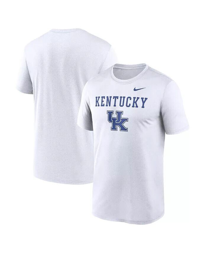 

Мужская белая футболка Kentucky Wildcats Lockup Legend Performance Nike