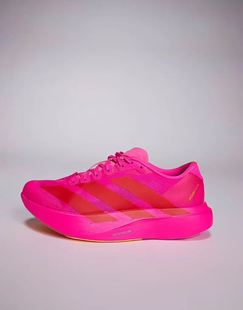 Adidas performance Кроссовки Adidas Running Adizero EVO SL ярко-розового и красного цвета, эксклюзивно представлены на ASOS — фото 2