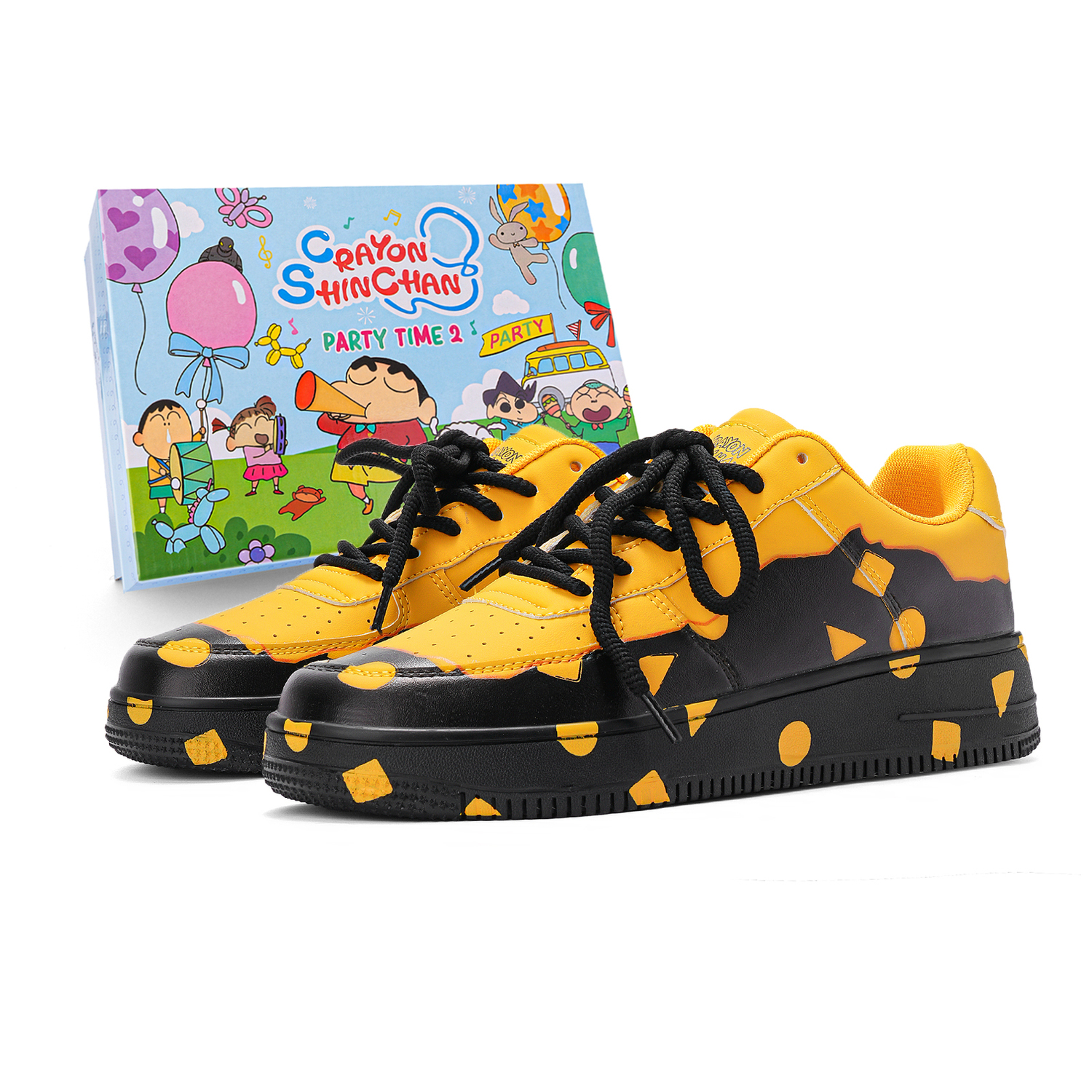 

Crayon Shinchan Баланс Легкие Высотные Низкие Скейтборд Кроссовки Унисекс - Электрическое Свечение Желтый-Подарочный Набор Премиум, цвет Electric Glow Yellow-Premium Gift Box Set