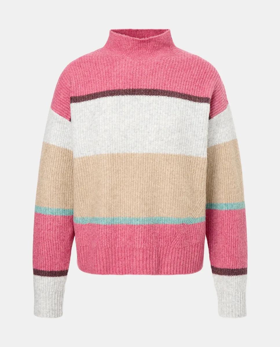 

Женский полиэстеровый свитер с принтом Easy Wear, розовый