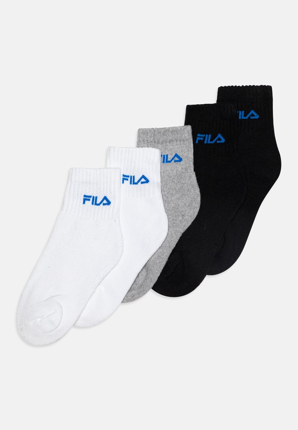

Носки JUNIOR QUARTER MIXED COLORS 5 PACK UNISEX Fila, черный