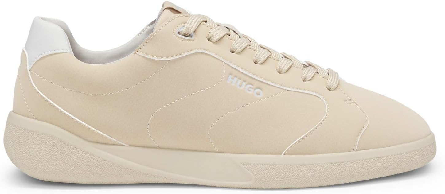 HUGO Мужские кроссовки Riven_Tenn_fknu, Beige — фото 2