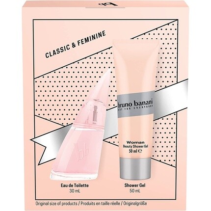 Bruno Banani Woman Eau De Toilette 30ml And Shower Gel 50ml Gift Pack — фото 2