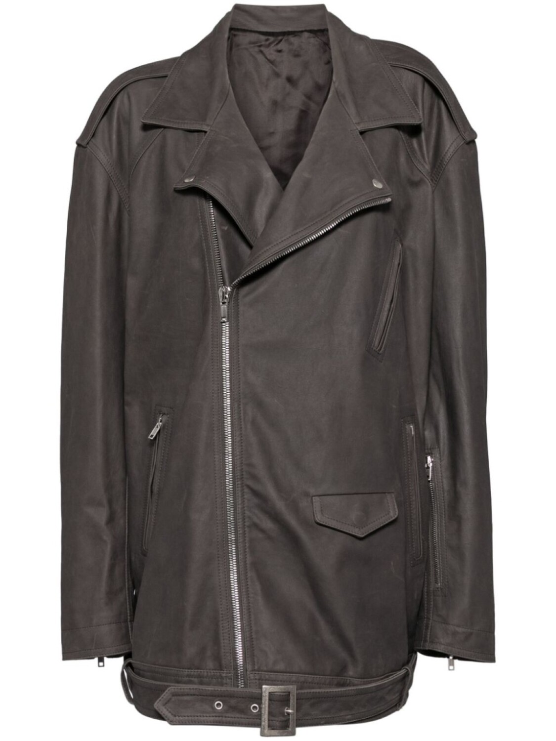 

Rick Owens куртка Jumbo Luke, нейтральный цвет