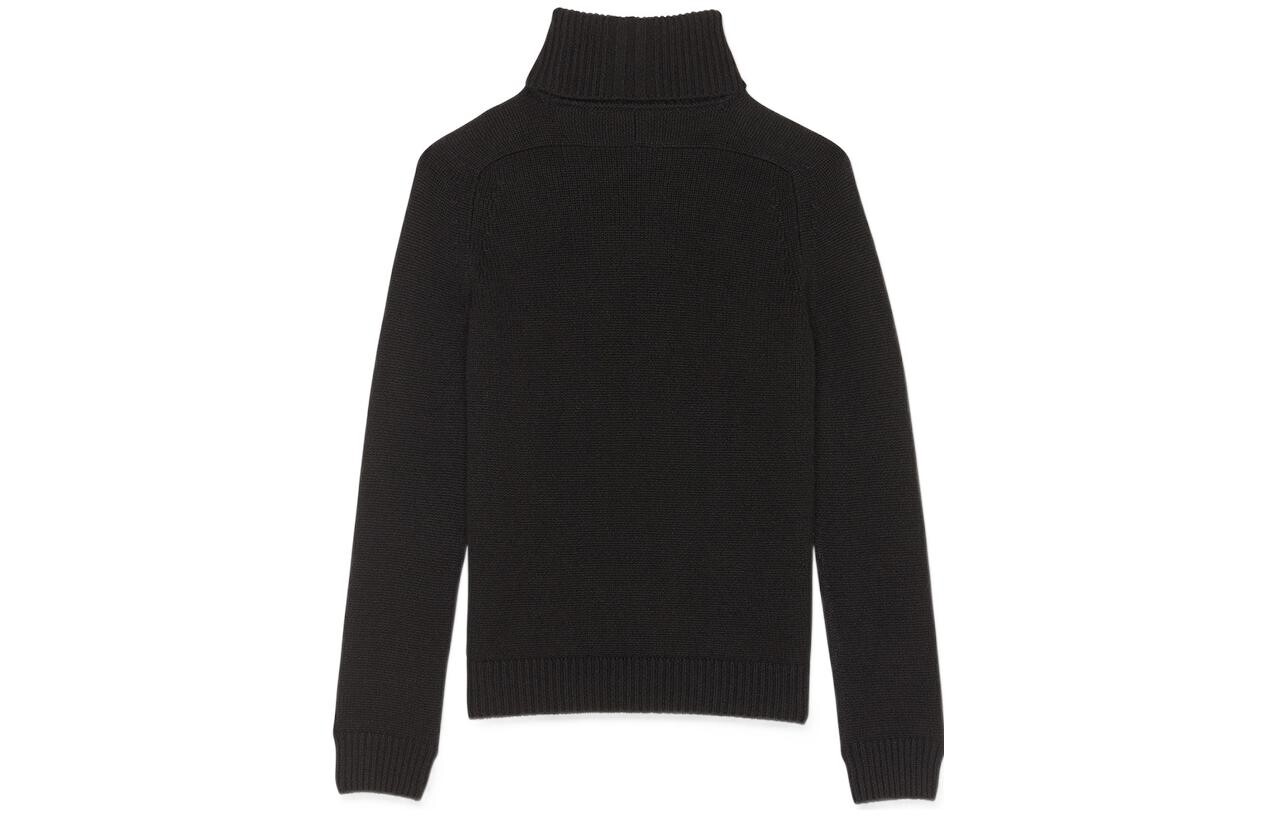

Кашемировый свитер мужской черный Saint Laurent, черный