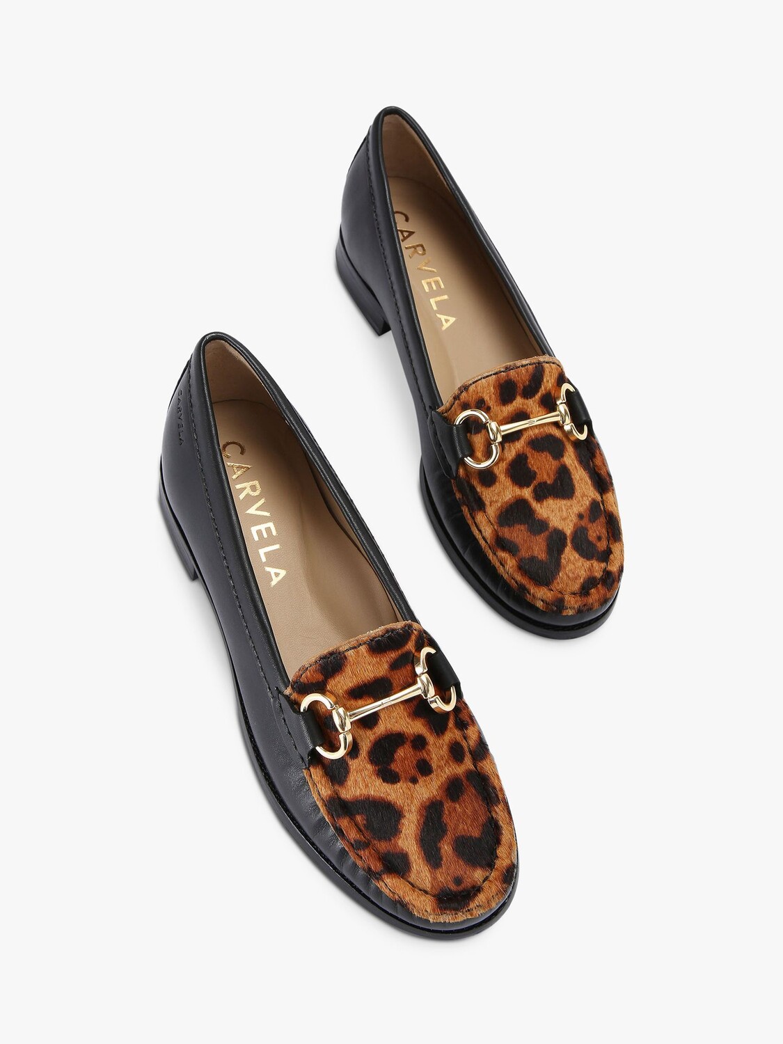 Нажмите на лоферы без шнуровки Carvela, черный/мульти — фото 2