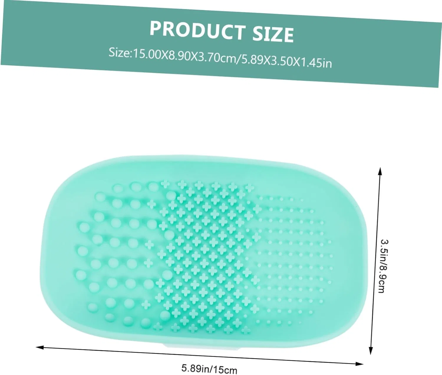 Коврик для чистки кистей Silicone Brush Cleaning Pad Gogogmee — фото 2