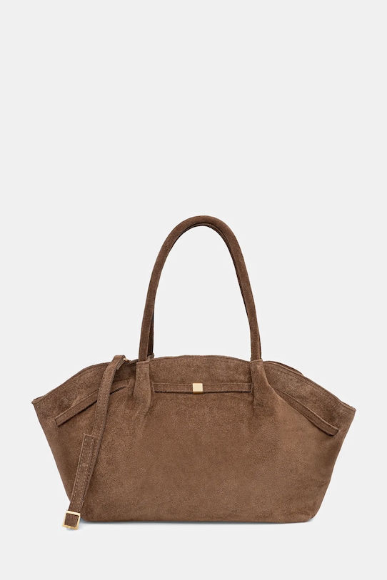 

Замшевая сумка Answear.LAB, коричневый
