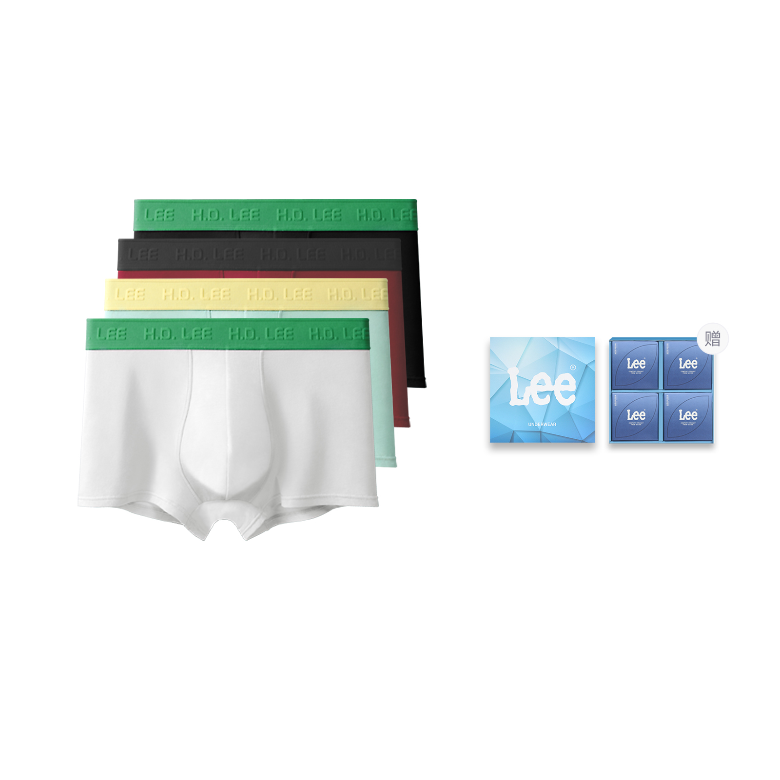 

Lee Hui Guang II Generation подарочные наборы нижнего белья для мужчин 4 шт