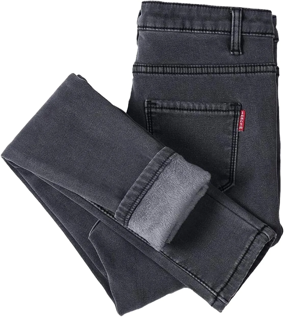 

Зимние расклешенные джинсы для женщин High Waisted Plus Size