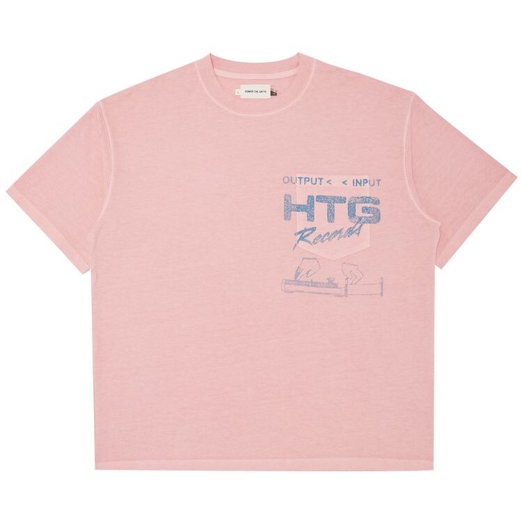 

Футболка Honor The Gift HTG Records Tee Pink, розовый