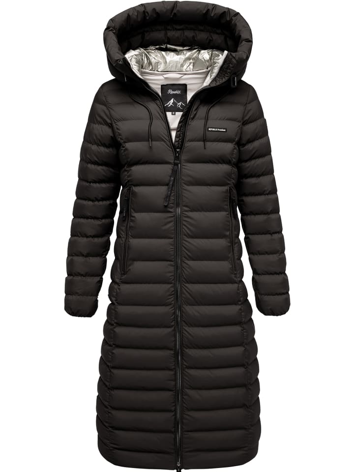 

Зимняя куртка ELORA черного цвета REPUBLIX