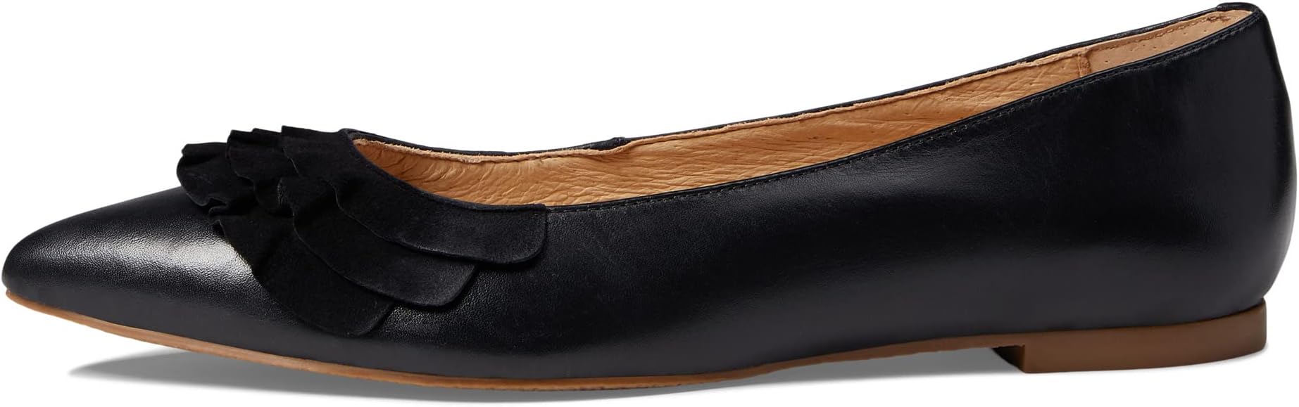 Балетки Jack Rogers Rosie Ruffle Ballet, черный — фото 4