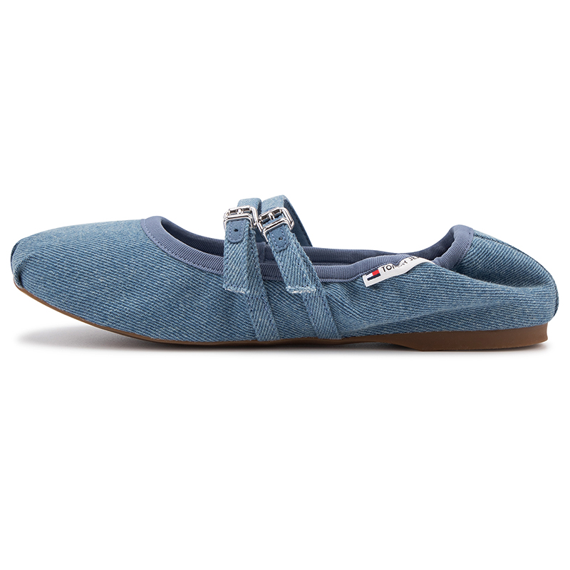 Tommy Hilfiger Туфли Мэри Джейн женские, выбеленные, синие