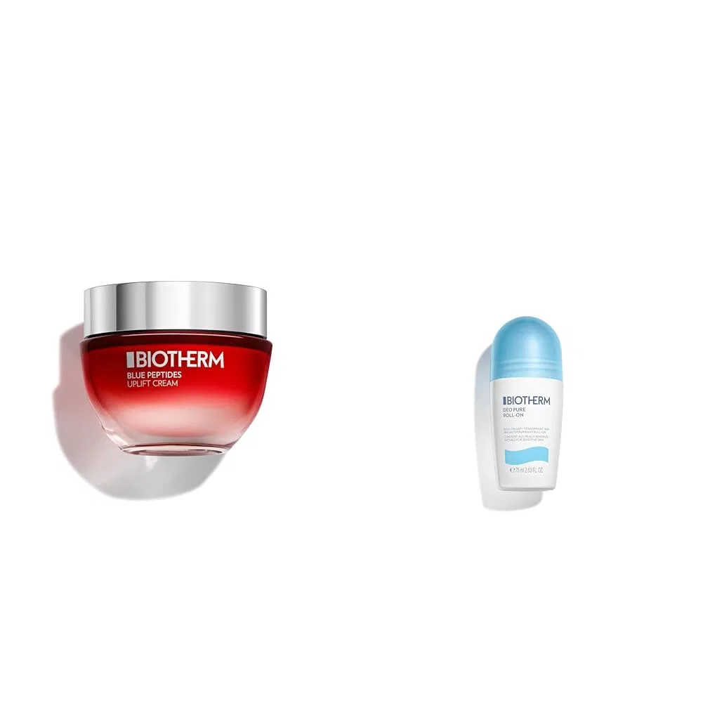 Крем Blue Peptides Uplift 50 мл и дезодорант Pure R-On 75 мл Biotherm