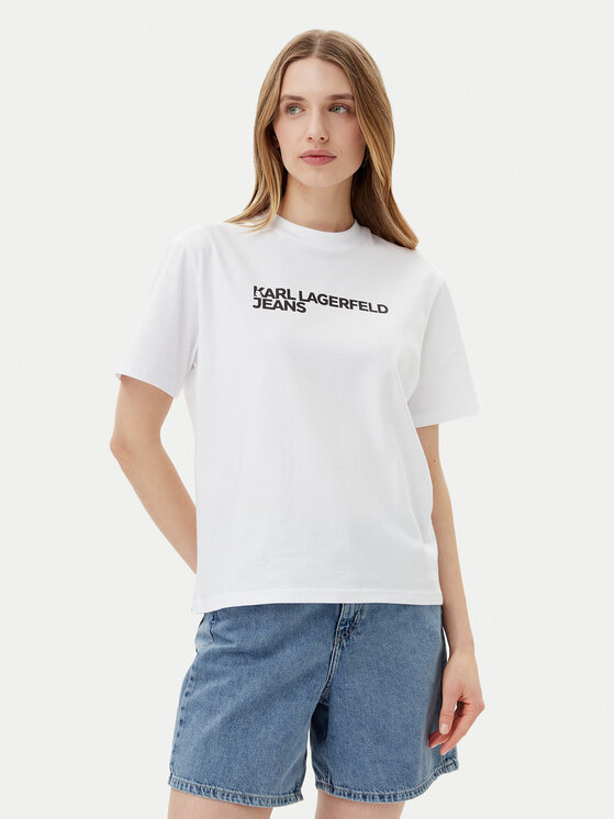 

Футболка свободного кроя A1W17005 Karl Lagerfeld, белый