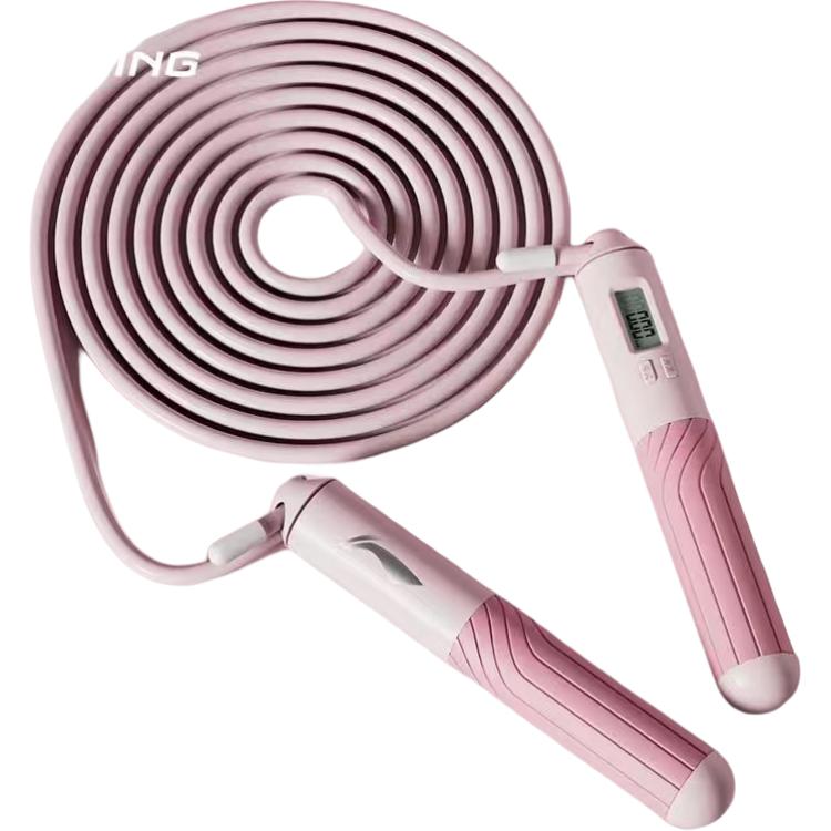 

Профессиональная электронная скакалка для гоночных соревнований с подсчетом прыжков для студентов материал ручки abs, качество троса pvc, стальной трос LINING, Cherry Blossom[Four Modes/Accurate Counting/No Knots/No Wrapped]