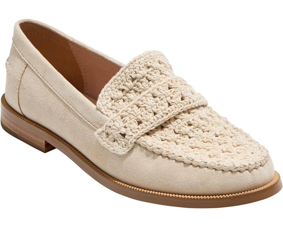 

Лоферы Jack Rogers Dale Loafer - Crochet/Suede, цвет Natural