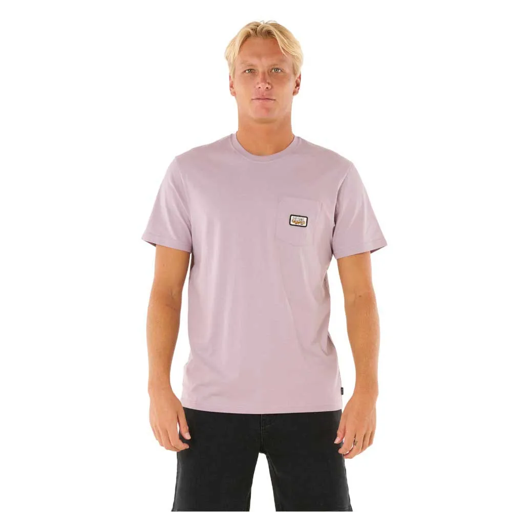 

Футболка с коротким рукавом Rip Curl Surf Paradise Badge, фиолетовый