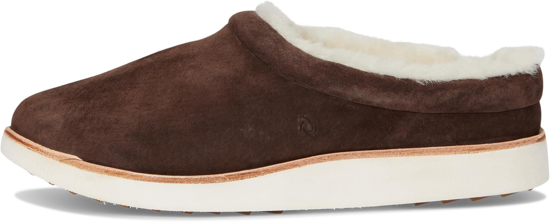 Тапочки OluKai Women's Mani, Dark Oak/Golden Sand — фото 4